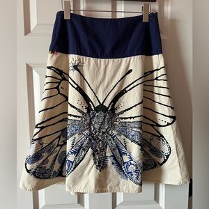 Oilily butterfly skirt
